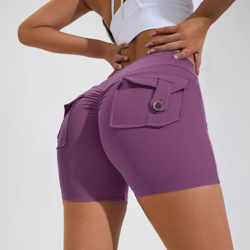 ElevateFit High Waist Pocket Shorts