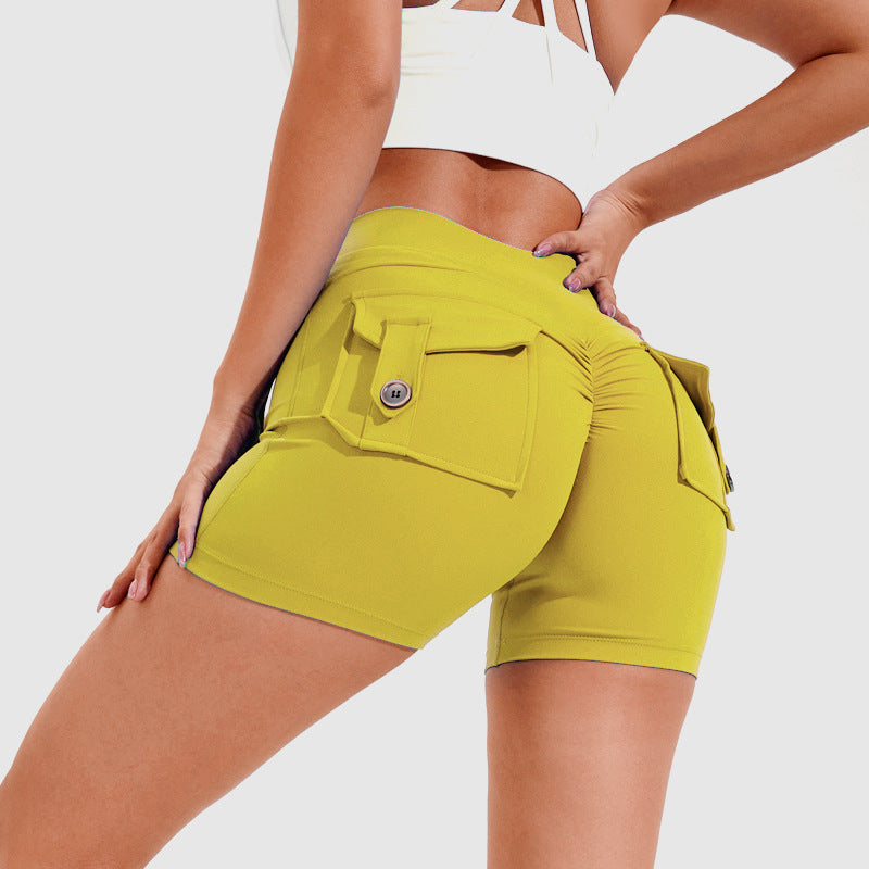 ElevateFit High Waist Pocket Shorts