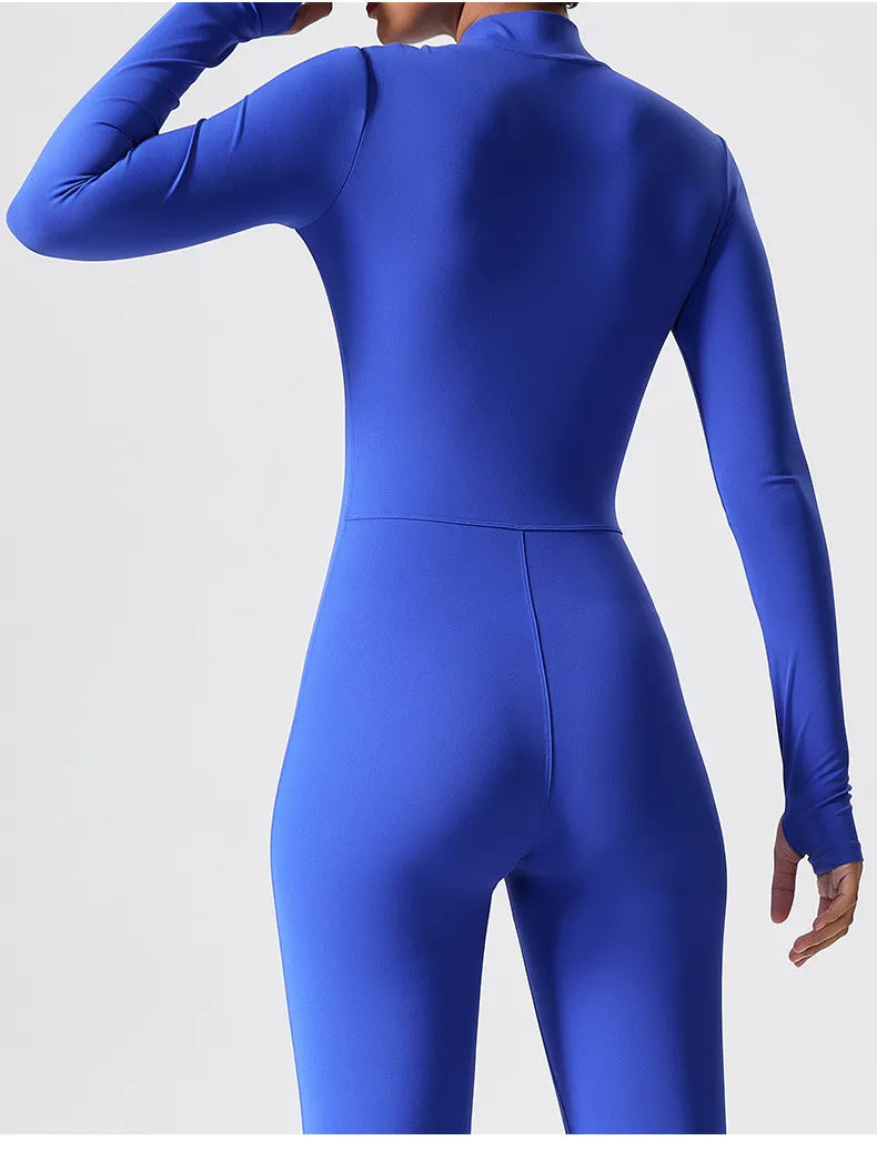 PowerFit Zip-Up Sports Jumpsuit