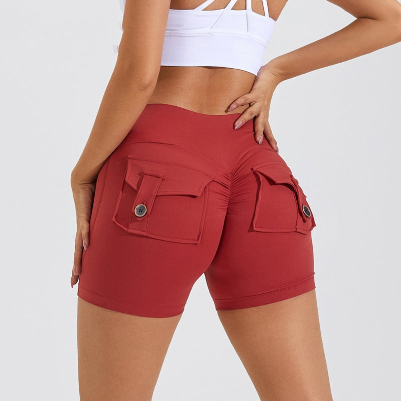 ElevateFit High Waist Pocket Shorts