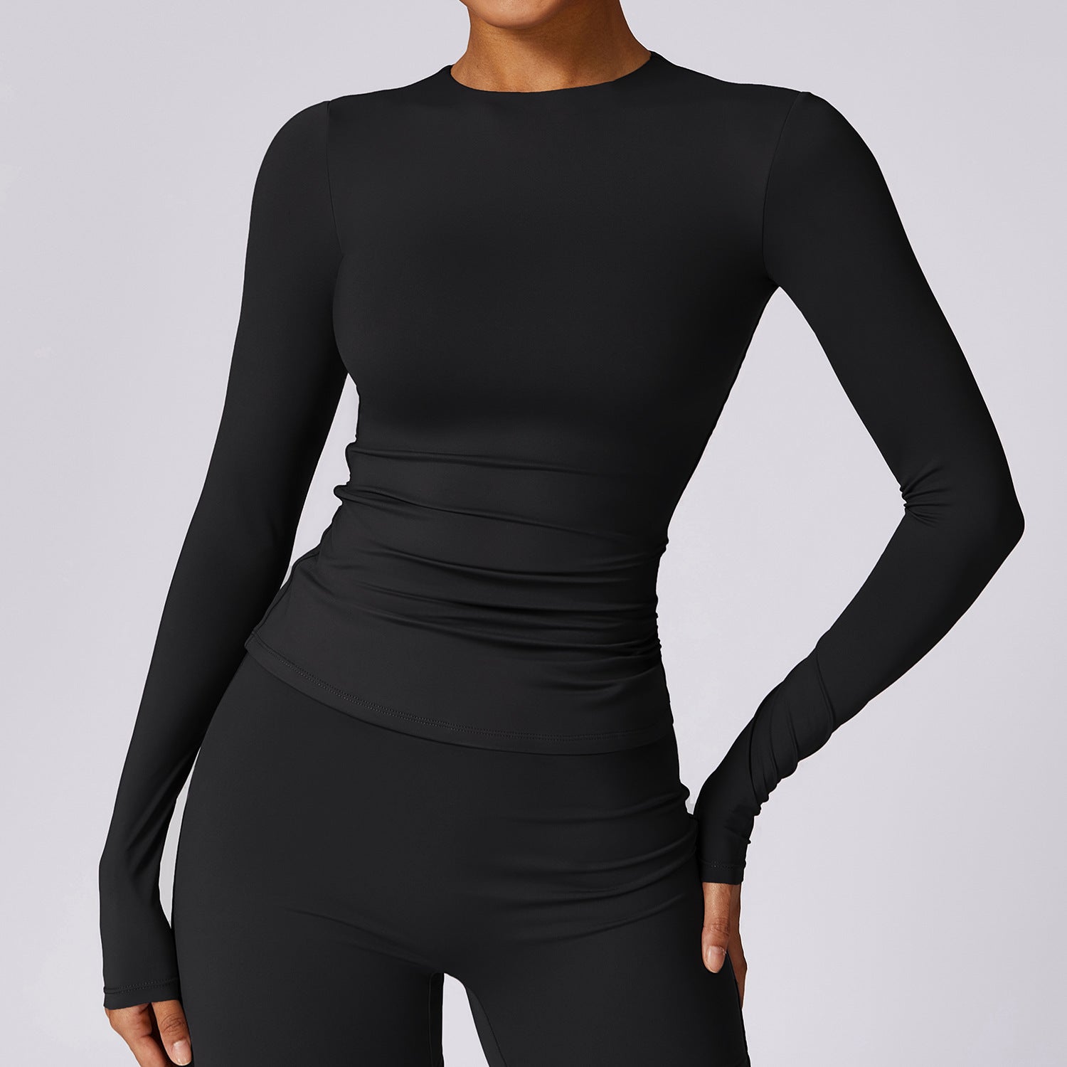 AuraFlex Long Sleeve Activewear Set