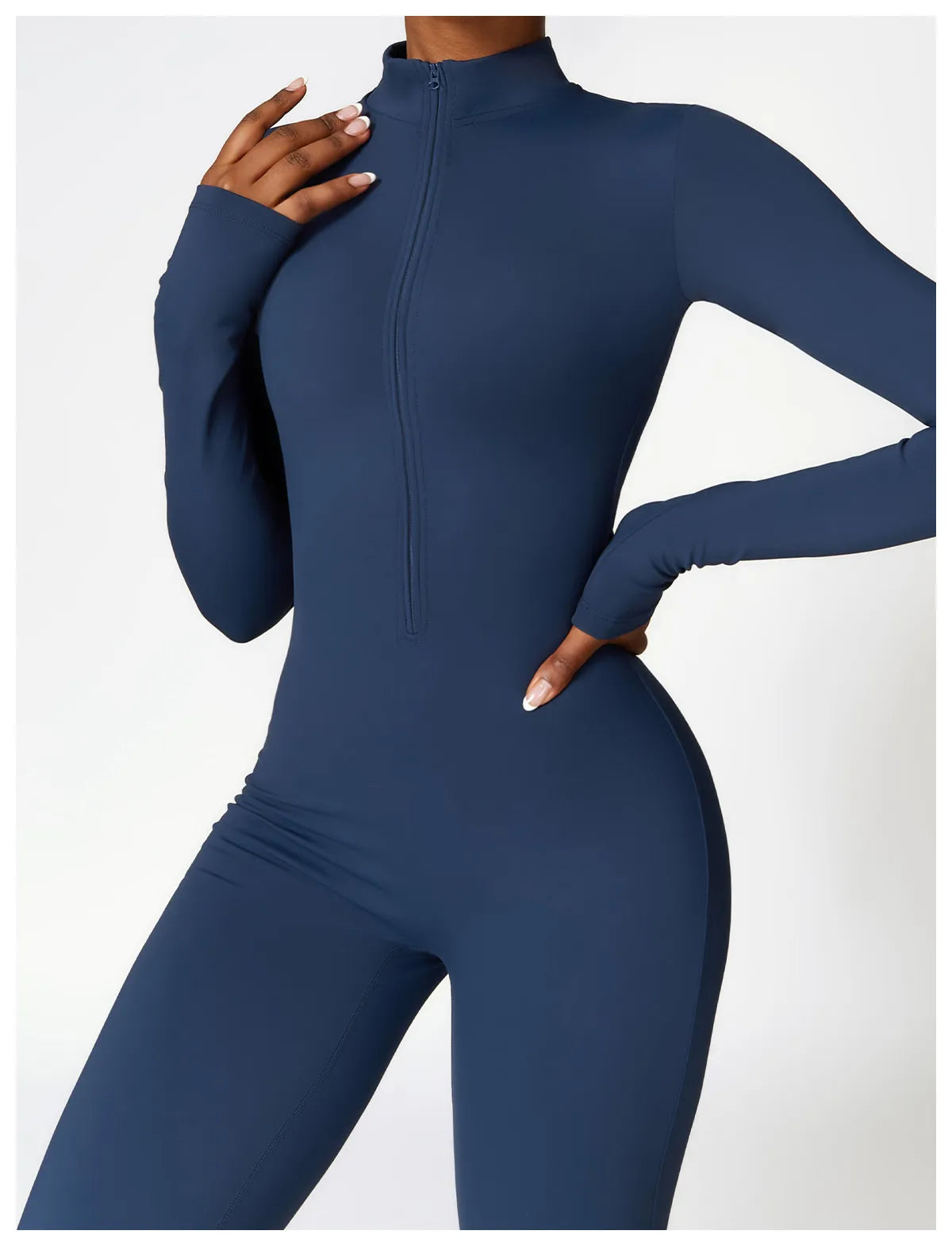 ActiveWarm Fleece-Lined Yoga Winter Jumpsuit