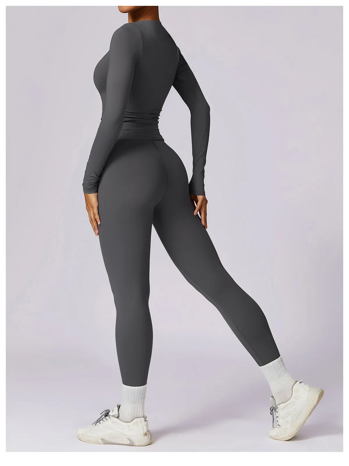 AuraFlex Long Sleeve Activewear Set