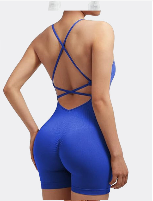 LuxeFit Nude Feel Yoga Bodysuit