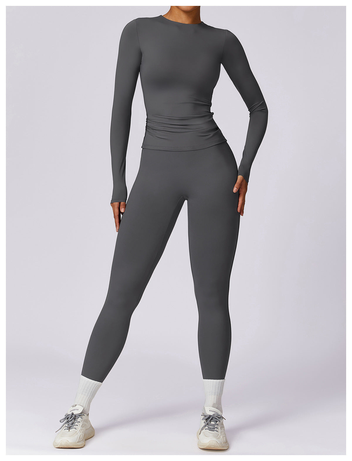 AuraFlex Long Sleeve Activewear Set