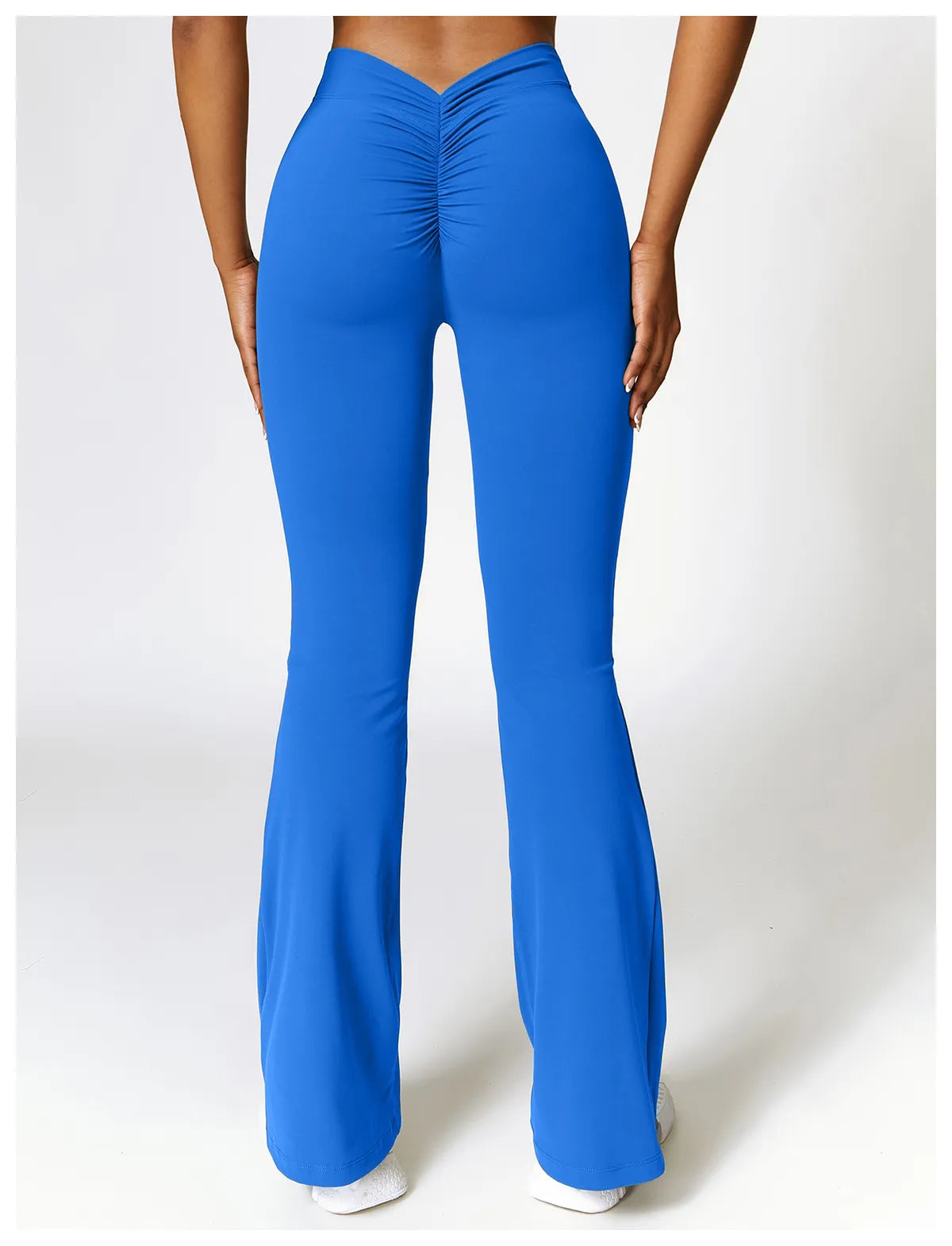 FlexFit High-Waist Bootcut Trousers