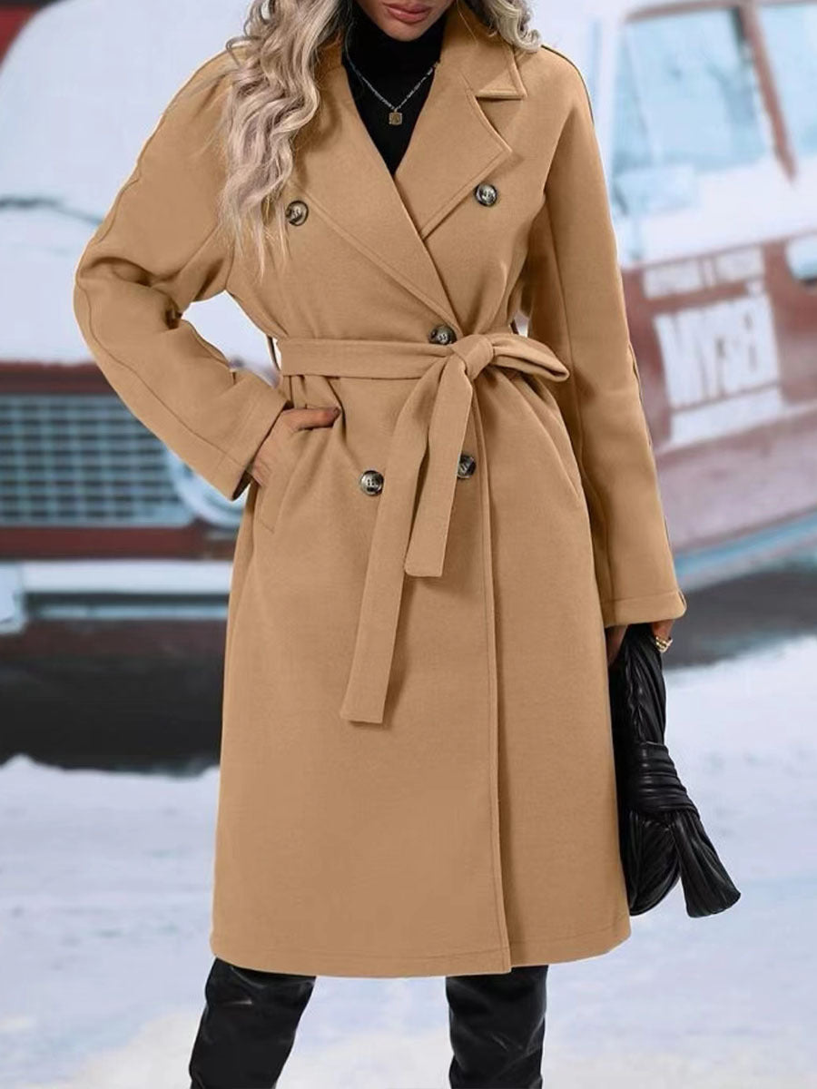 SoloUniq LuxeTrench Coat