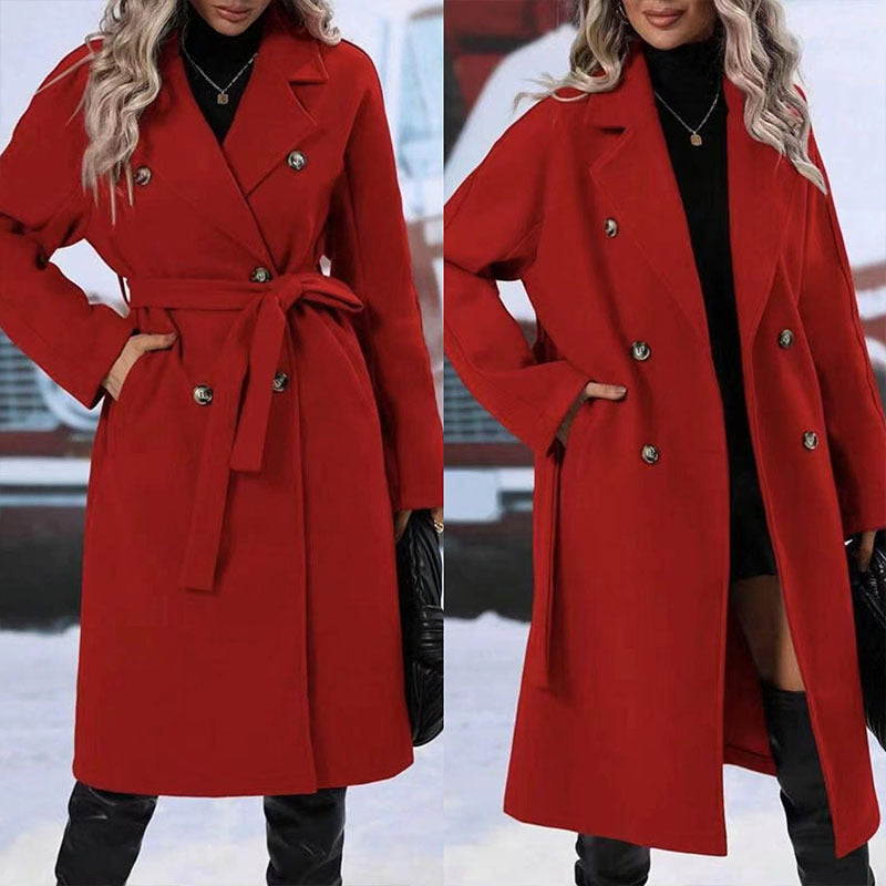 SoloUniq LuxeTrench Coat