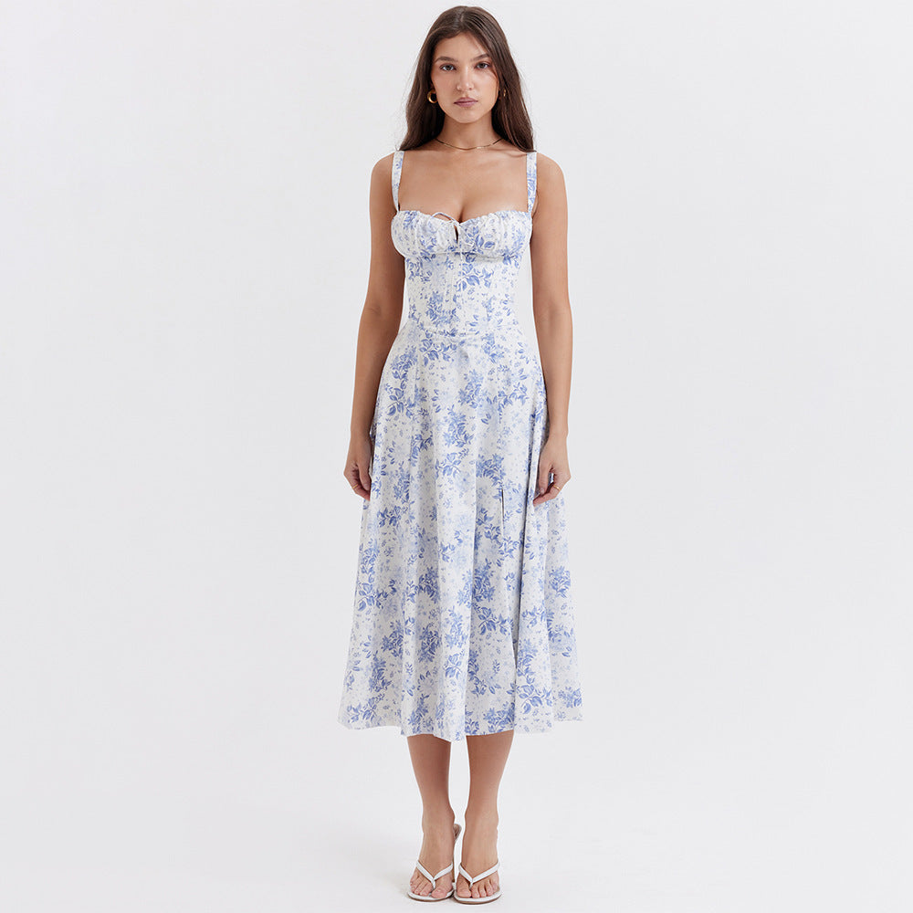 Seaside Elegance Maxi Dress