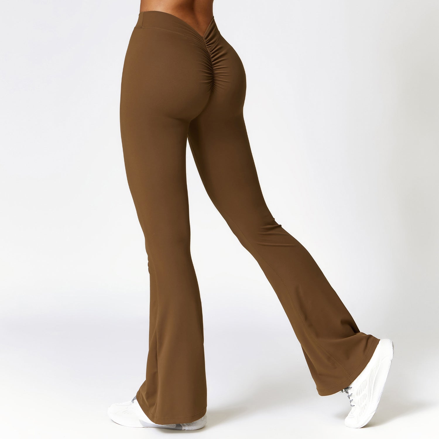 FlexFit High-Waist Bootcut Trousers