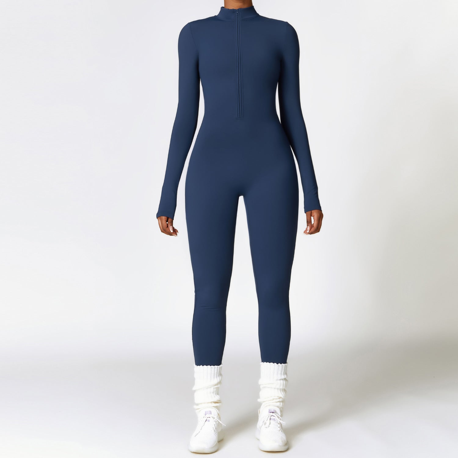 ActiveWarm Fleece-Lined Yoga Winter Jumpsuit