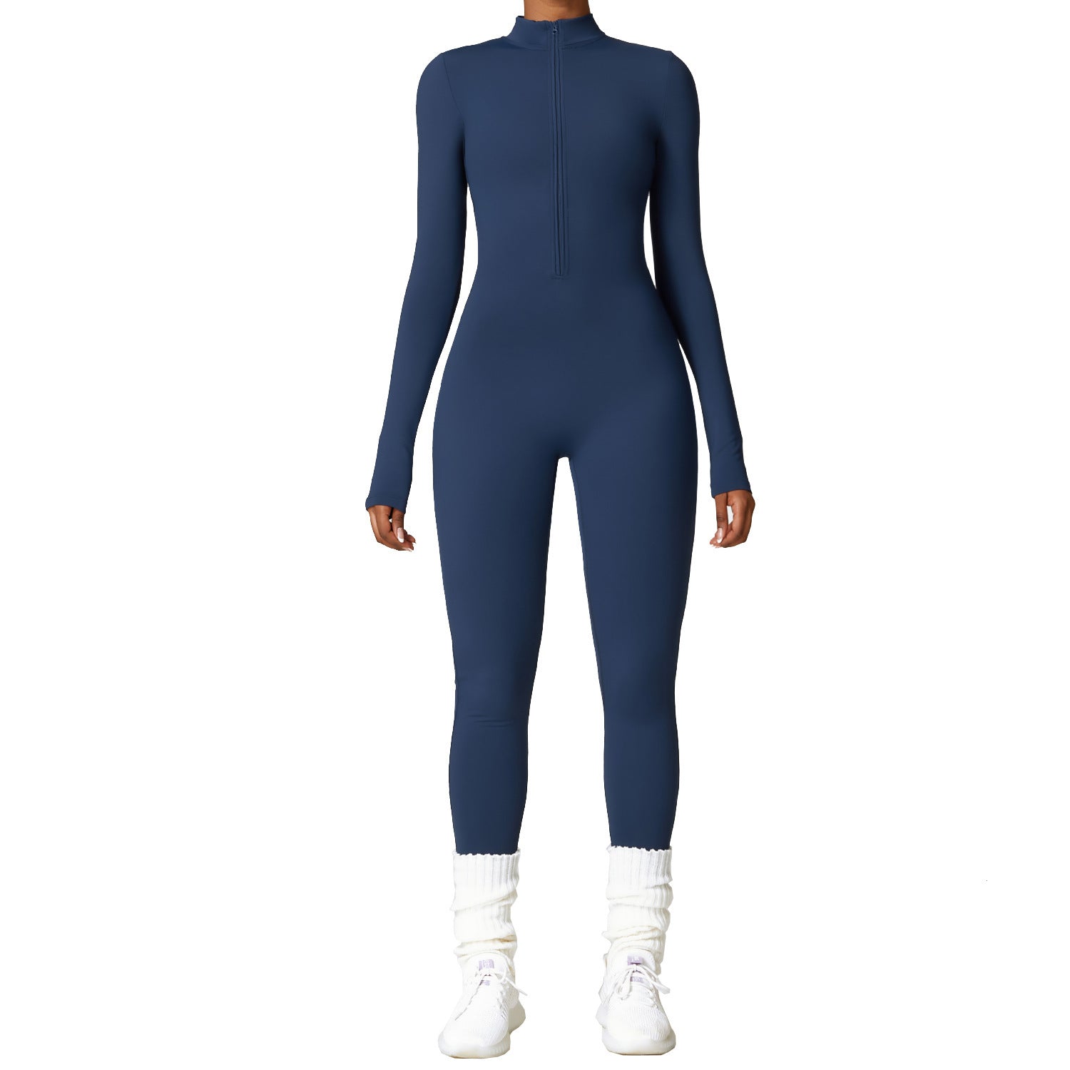 ActiveWarm Fleece-Lined Yoga Winter Jumpsuit