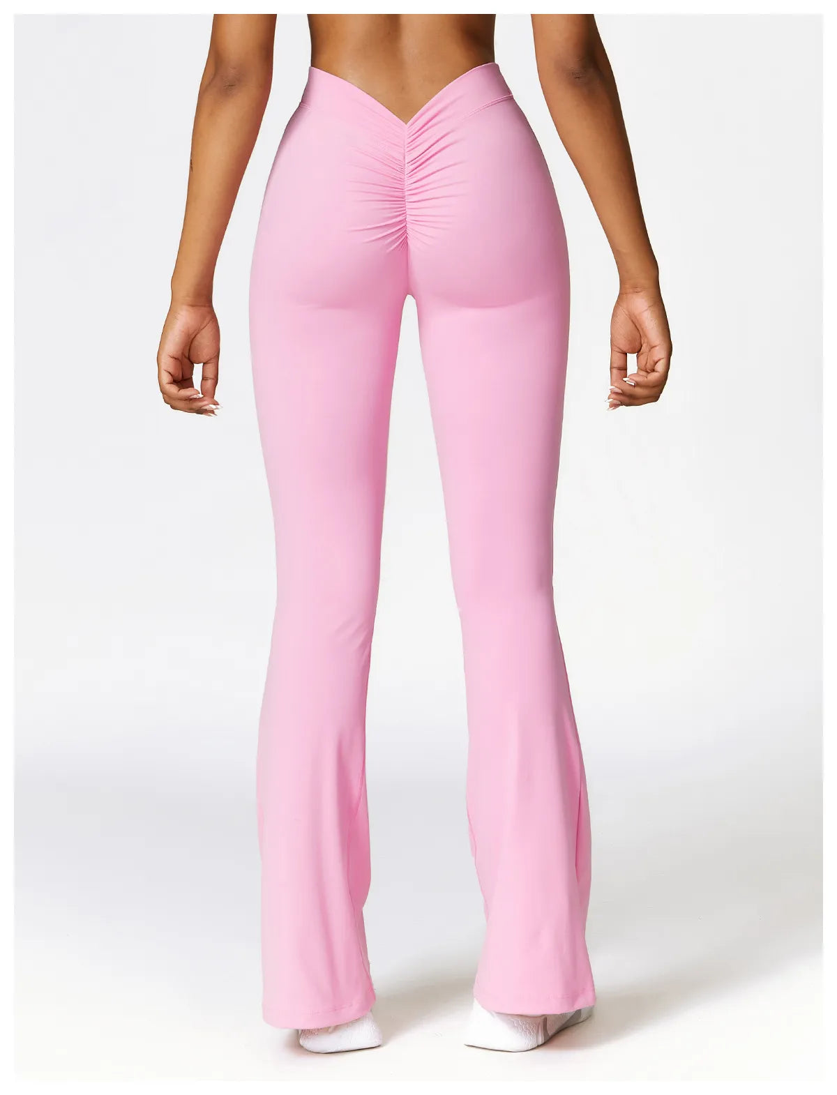 FlexFit High-Waist Bootcut Trousers