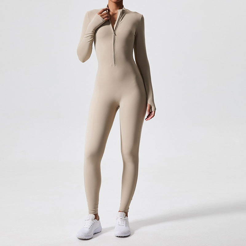 PowerFit Zip-Up Sports Jumpsuit