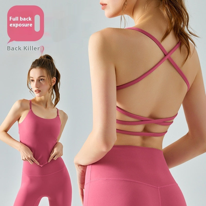 SlimFit Beauty Back Yoga Vest