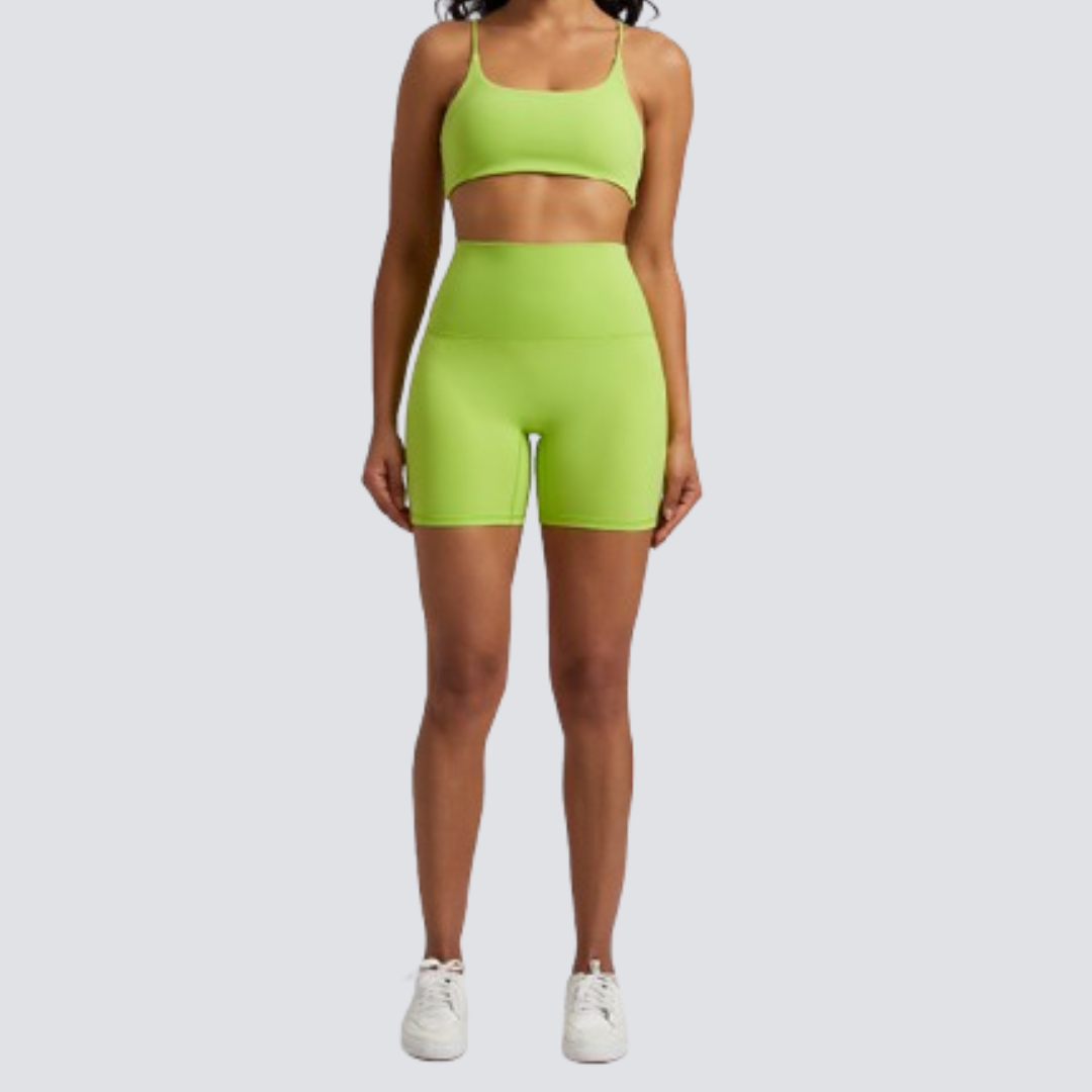 FlexFit High-Waisted Sportswear Set - Women's Running & Gym Activewear