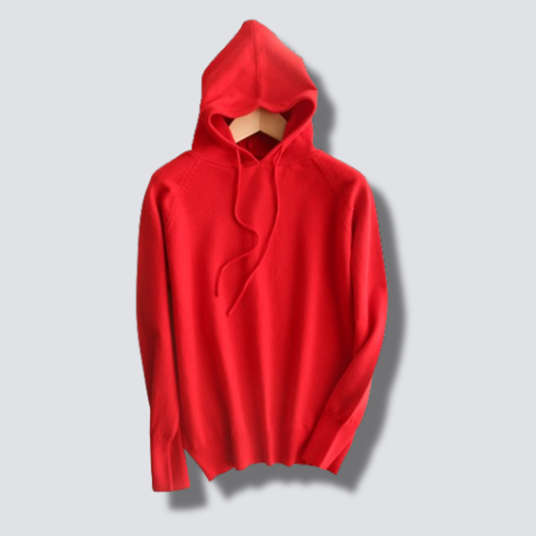 Knitwear Hoodie Loose Base Oversized Jacket