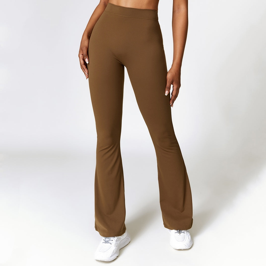 FlexFit High-Waist Bootcut Trousers