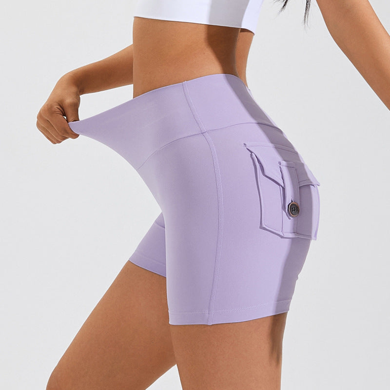 ElevateFit High Waist Pocket Shorts