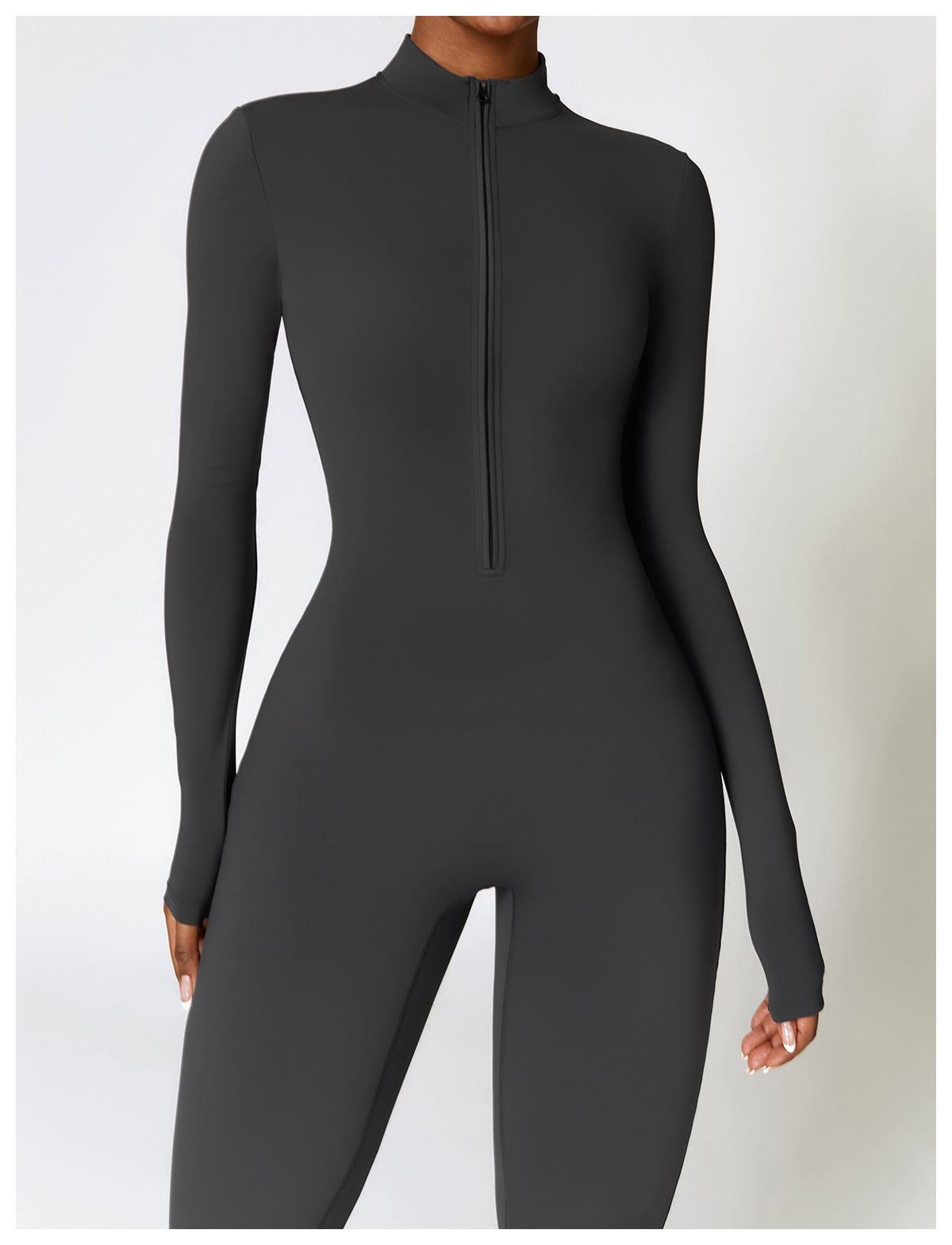 ActiveWarm Fleece-Lined Yoga Winter Jumpsuit