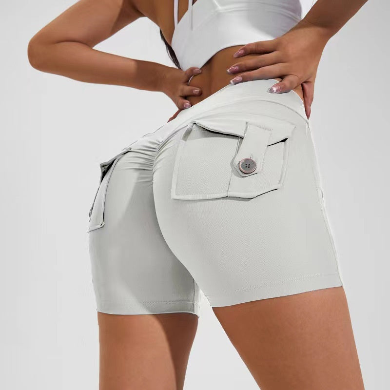 ElevateFit High Waist Pocket Shorts