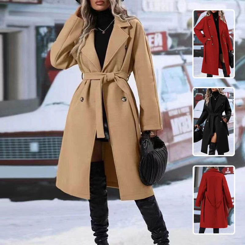 SoloUniq LuxeTrench Coat