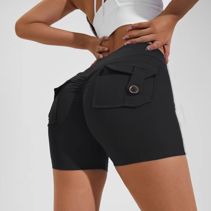 ElevateFit High Waist Pocket Shorts