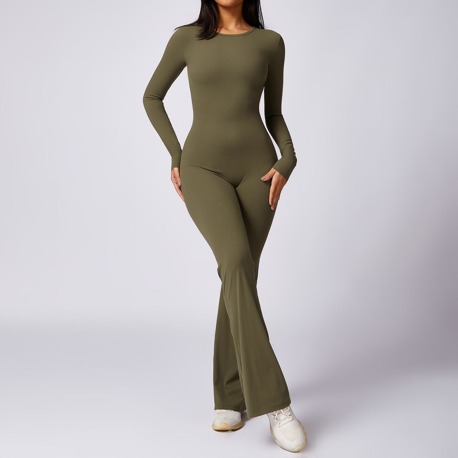 FlowFit Long Sleeve Yoga Jumpsuit