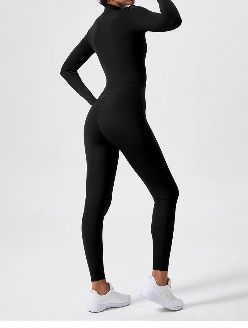 PowerFit Zip-Up Sports Jumpsuit