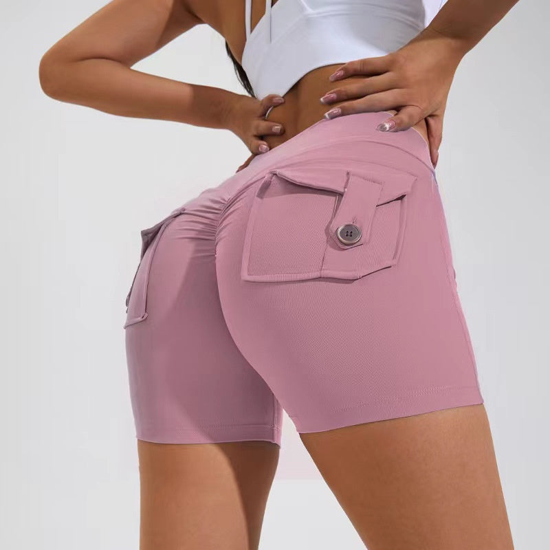 ElevateFit High Waist Pocket Shorts